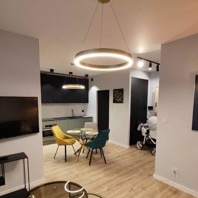 Long-term rental stylish 2-room apartment with balcony in Zabłocie, Kraków