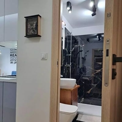 Long-term rental stylish 2-room apartment with balcony in Zabłocie, Kraków