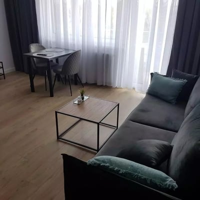 Long-term rental cozy studio with parking in Podgórze, Kraków