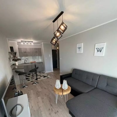 Long term rental cozy 2 room apartment with garden in Wrocław