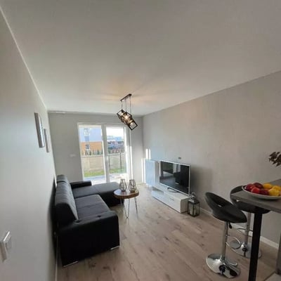 Long term rental cozy 2 room apartment with garden in Wrocław