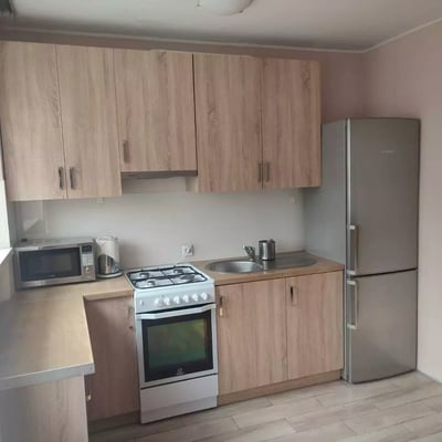 Long term rental two room apartment with balcony near the main station in Wrocław