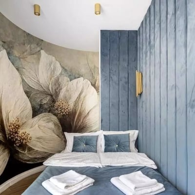 Long-term rental of a stylish apartment with a terrace in Wola (Warsaw), parking included