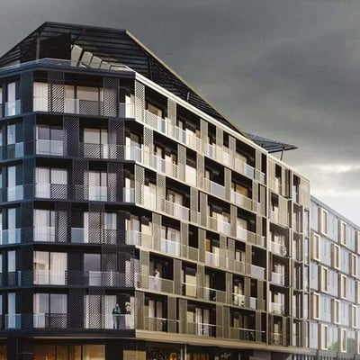 Long-term rental of a 2-room apartment with balcony in the prestigious Powiśle district, Warsaw