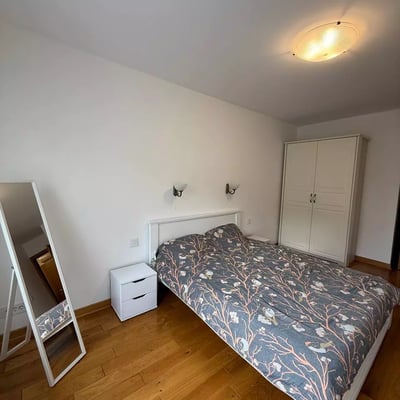 Long-term rental of a three-room apartment in a premium-class residential complex in the center of Belgrade