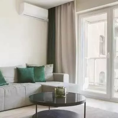 Long-term rental 2-room apartment in a prestigious complex on Księcia Witolda St, Wrocław