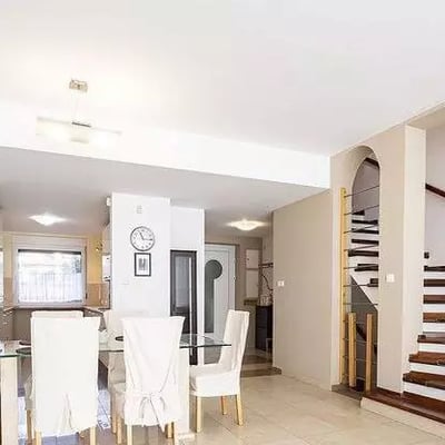 Long-term rental 220 m² house in a secured complex on Hufcowa St, Wrocław