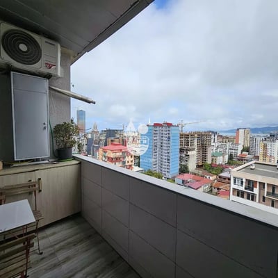 Long-term rental apartment with office and sea view, Batumi, Georgia