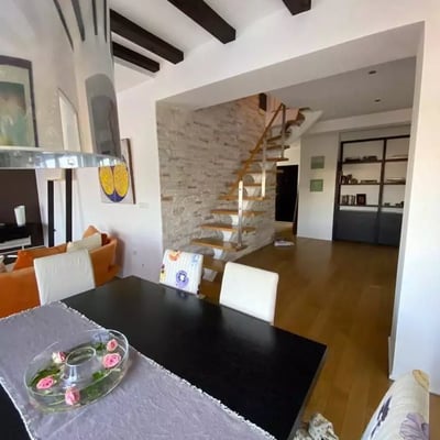 Long-term rental two-level penthouse in Vračar, Belgrade, Serbia