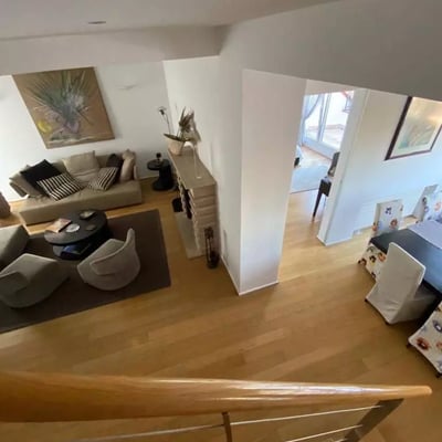 Long-term rental two-level penthouse in Vračar, Belgrade, Serbia