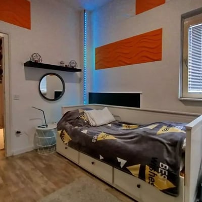 Long-term rental 3-room apartment in the city center Belgrade, Serbia