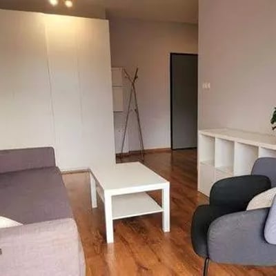Long-term rental modern 2-room apartment in prestigious new complex Ogrody Hallera, Wrocław, Poland