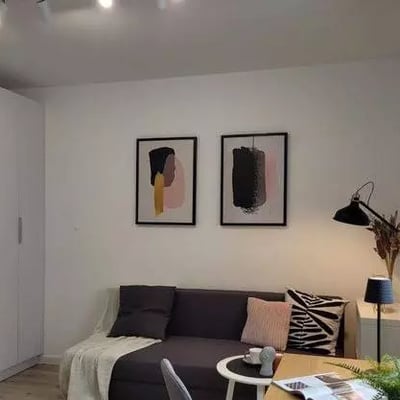 Long-term rental stylish studio in Wrocław – perfect for one or a couple