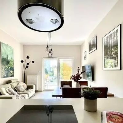 Long-term rental — Spacious 3-room apartment with a balcony, Praga-Południe, Warsaw