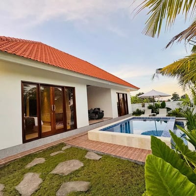 Long-term rental brand new Villa with rice field view – Ubud, Indonesia