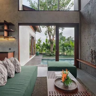Long-term rental modern Villa in Lodtunduh, Ubud, Bali