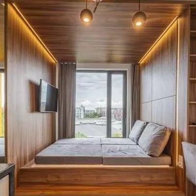 Long-term rental studio near Magnolia Park, Wrocław, Poland