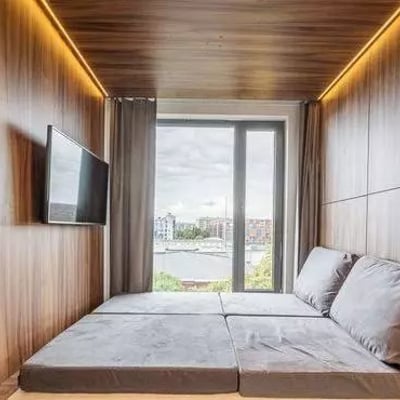 Long-term rental studio near Magnolia Park, Wrocław, Poland