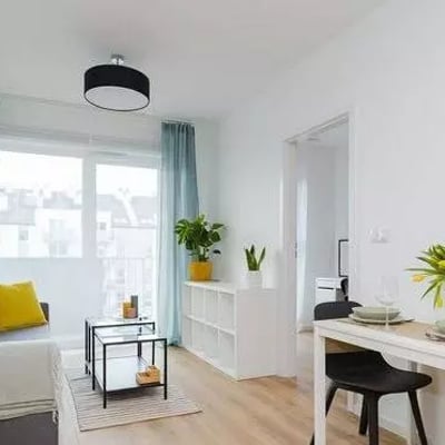 Long-term rental modern 2-room apartment in Jagodno, Wrocław