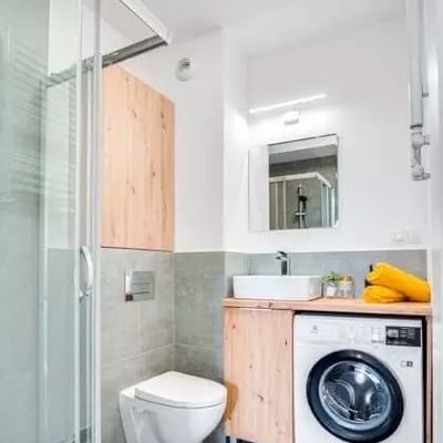 Long-term rent cozy studio in Gaj, Wrocław (Pet-Friendly)