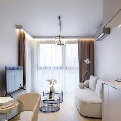 Long-term rental of a 2-room apartment with a large balcony in Grzegórzki, Krakow