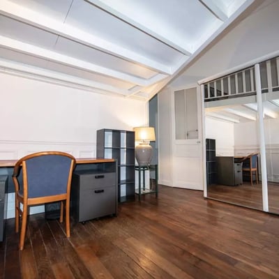Long-term rental cozy 2-room apartment with mezzanine in Boulogne-Billancourt, Paris