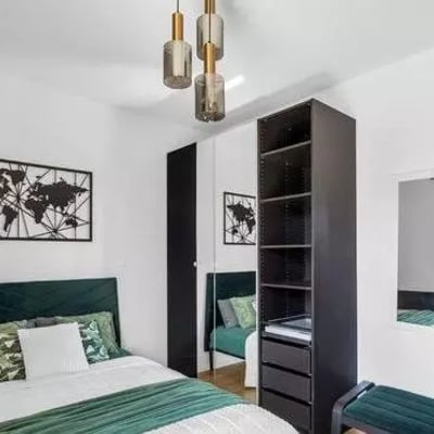 Long-term rent 2-room apartment with a balcony in Mokotów, Warsaw