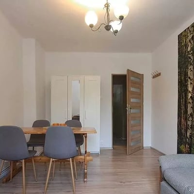 Long-Term rental 2-room apartment with separate kitchen in Sępolno, Wrocław