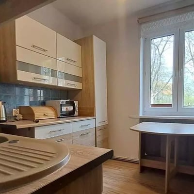 Long-Term rental 2-room apartment with separate kitchen in Sępolno, Wrocław