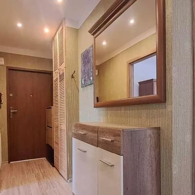 Long-Term rental 2-room apartment with separate kitchen in Sępolno, Wrocław