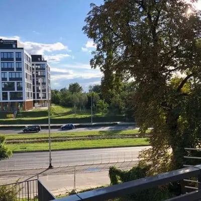 Long-term rental of a 2-room apartment 44 m² close to the city center, Wroclaw