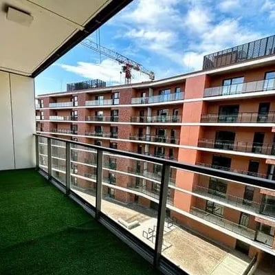 long-term rental of 2-room apartment on  Wrocław, with balcony, parking and full amenities