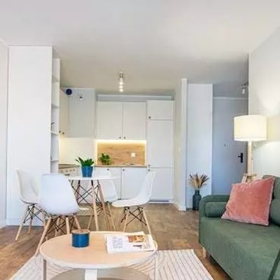 Long-term rental stylish apartment with parking & spa access in Angel City, Wrocław, Poland