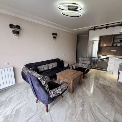 Long-term rental 1-bedroom apartment with new renovation in Batumi, Georgia