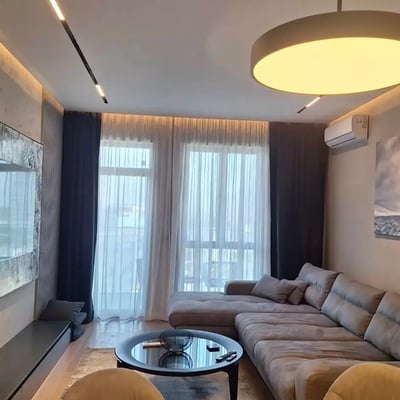 Долгосрочная аренда новой двухкомнатной квартиры в ЖК премиум класса BW Sole, Белград, Сербия