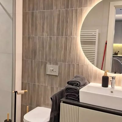 Long-term rental brand new 2-room apartment in BW Sole premium residential complex, Belgrade, Serbia