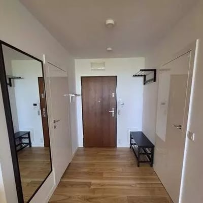 Long-term rental spacious 2-room apartment with terrace in Mokotów district, Warsaw, Poland
