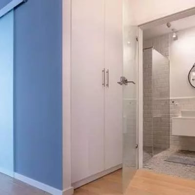 Long-term rental cozy 2-room apartment with balcony in Mokotów district, Warsaw, Poland