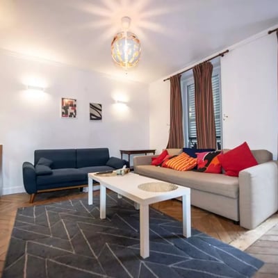 Long-term rental 2-room apartment 55m² in the 16th arrondissement of Paris