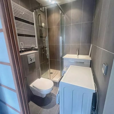 Long-term rental studio 14m² with balcony in Paris suburb — Boulogne-Billancourt, France