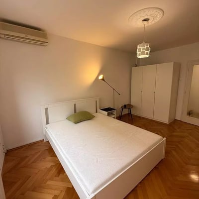 Long-term rental in Belgrade: 2-room 65m² apartment with appliances and heating