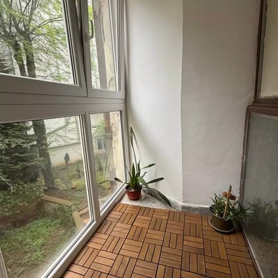 Long-term rental in Belgrade: 2-room 65m² apartment with appliances and heating