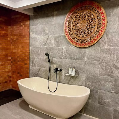 Long-term rental in Bali new villa with pool and bathroom in Kemenuh area