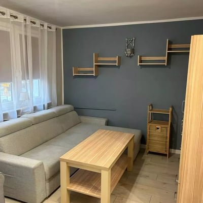 Long-term rental in Wrocław: 1-room apartment, 25 m², in Śródmieście district near park and shops