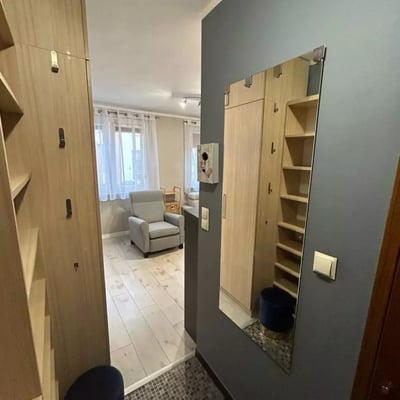 Long-term rental in Wrocław: 1-room apartment, 25 m², in Śródmieście district near park and shops