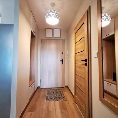 Long-term rental in Wrocław modern 2-room apartment, 41 m², with parking in Atal complex