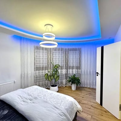 Долгосрочная аренда в Кракове: стильная 3-комнатная квартира 74 м² с балконом и парковкой в районе Grzegórzki