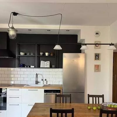 Долгосрочная аренда в Кракове современной 2-комнатной квартиры 49 м² с балконом, район Dębniki