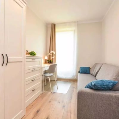 Long-term rental in Kraków modern 3-room apartment, 65 m², with balcony, Prądnik Czerwony district