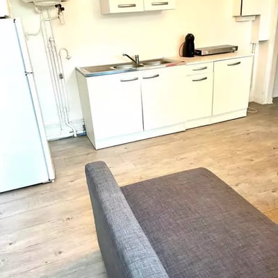 Long-term rental near Paris — 2-room 40 m² apartment with small balcony on the ground floor in Villers-sur-Mer